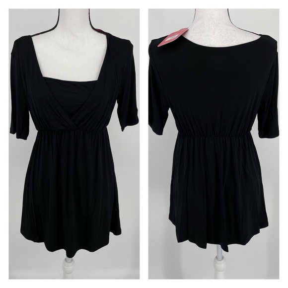 Isabel Maternity by Ingrid & Isabel Tops - Isabel Maternity Elbow Sleeve Deep V-Neck Top B115, A107, A108